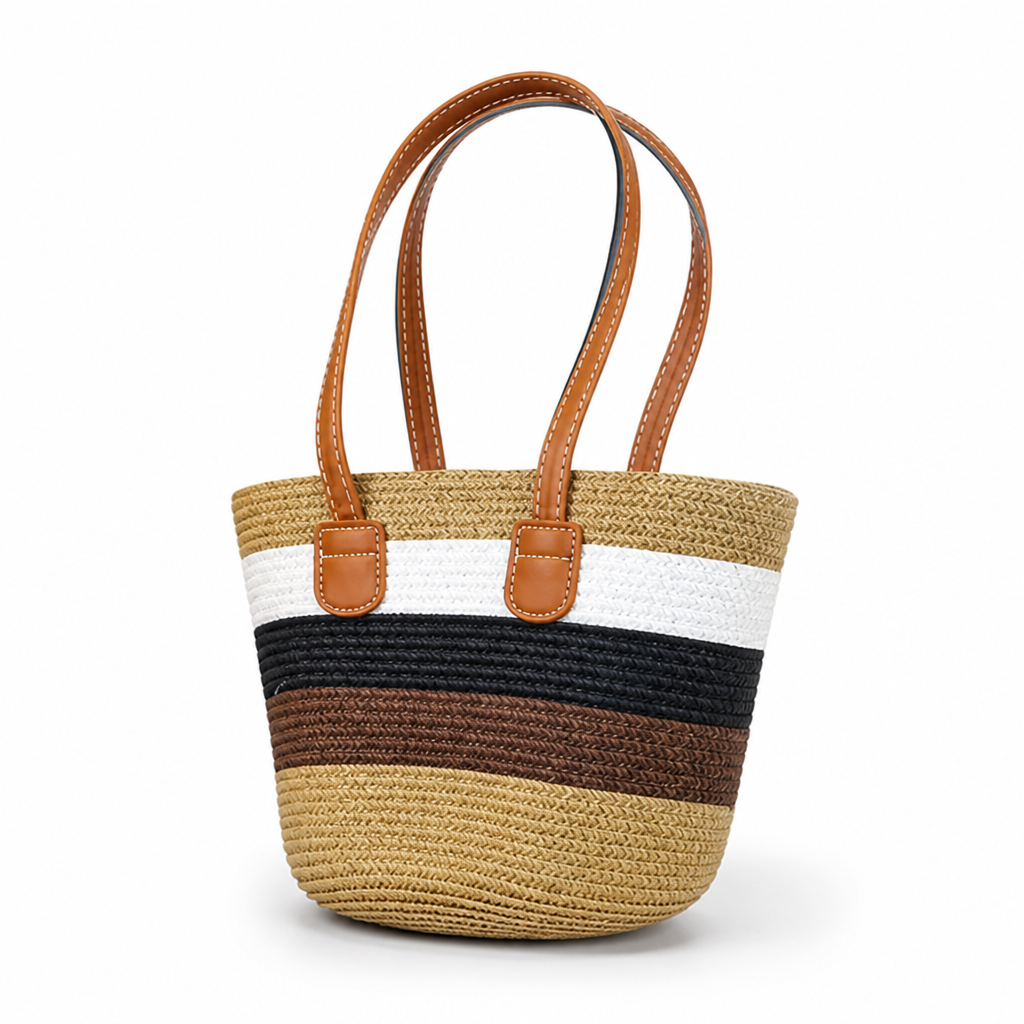 Spacious Wipe-Clean Fabric Beach Bag (Medium)