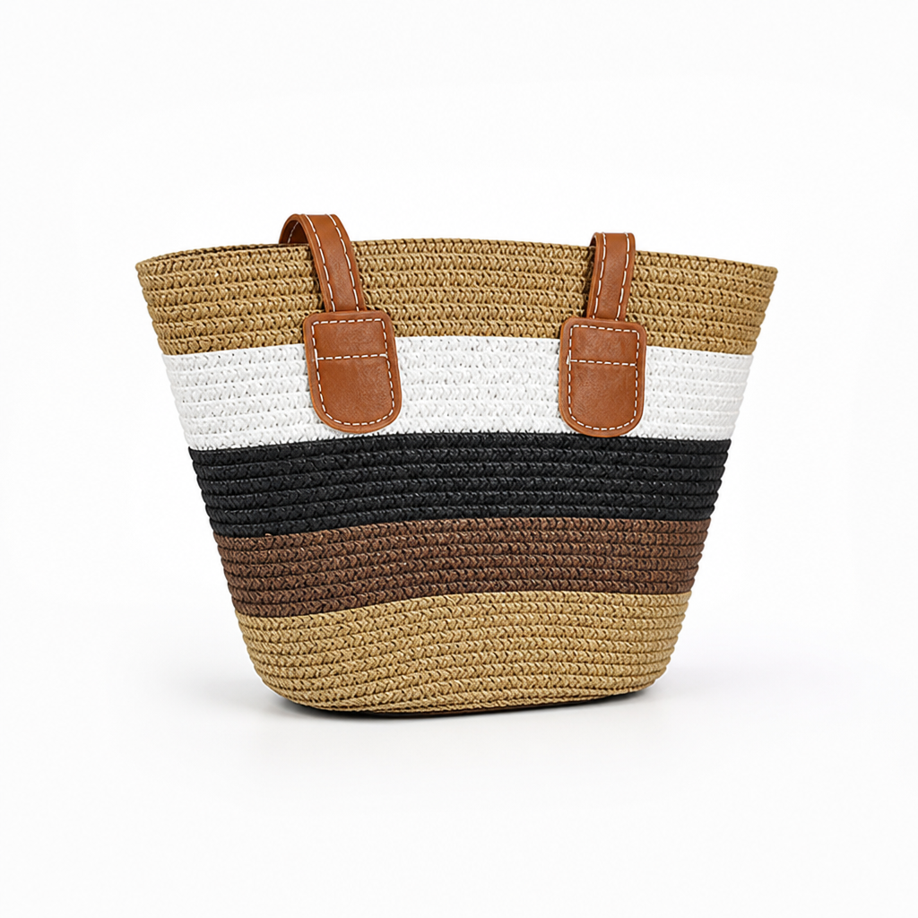 Spacious Wipe-Clean Fabric Beach Bag (Medium)