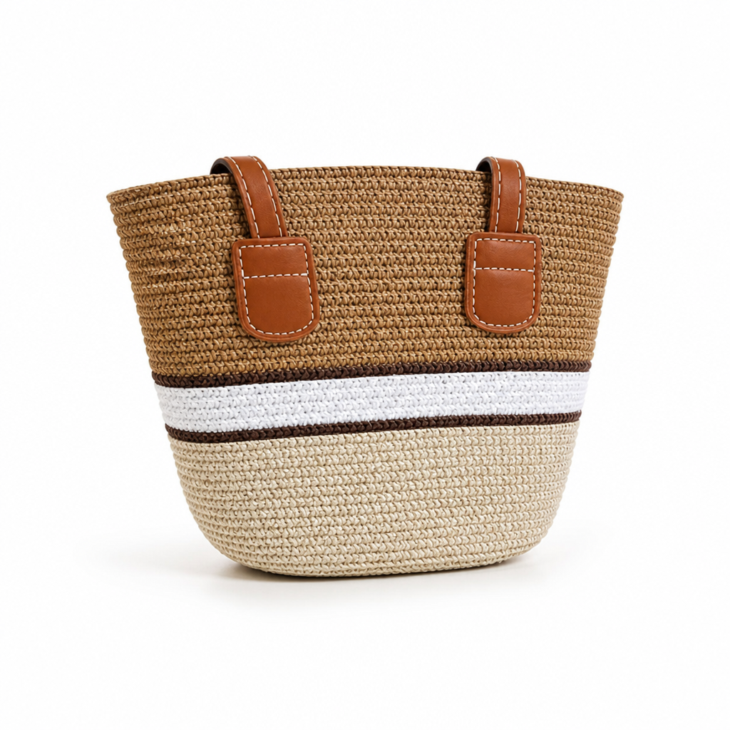 Spacious Wipe-Clean Fabric Beach Bag (Medium)