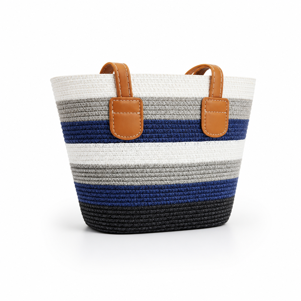 Spacious Wipe-Clean Fabric Beach Bag (Medium)