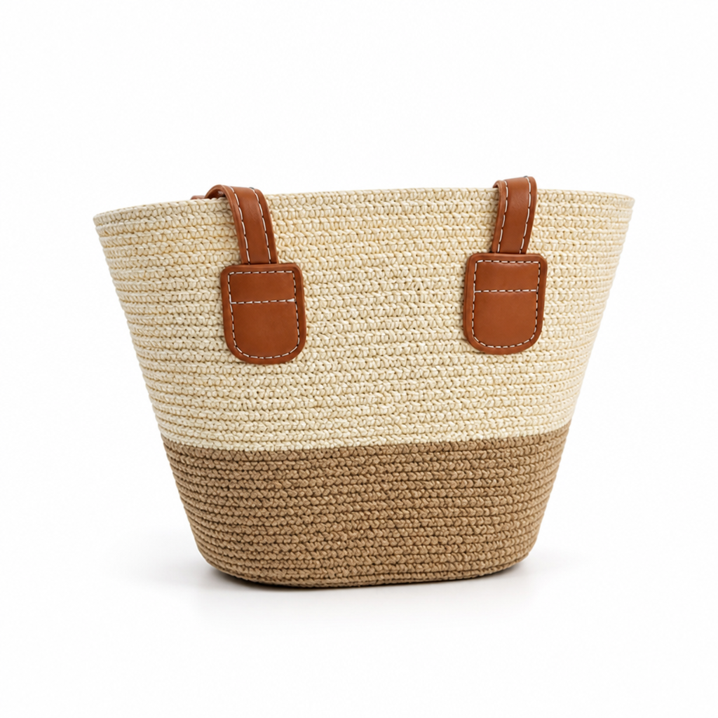 Spacious Wipe-Clean Fabric Beach Bag (Medium)
