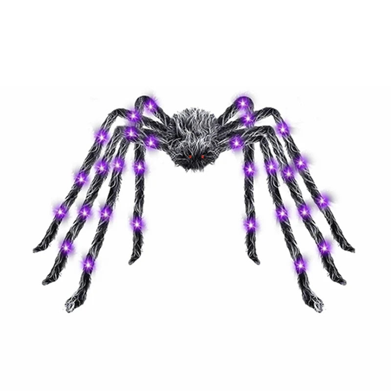 Spider Decoration Battery-Powered LED Adjustable Legs
