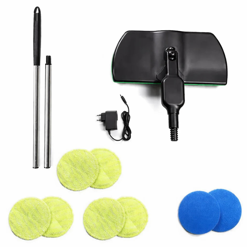 Spin Mop Cordless Rotating Head Rechargeable Battery