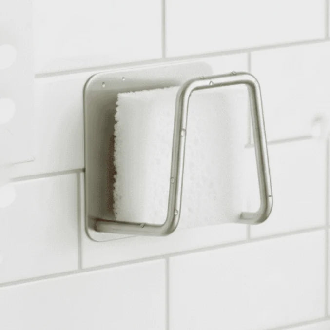 Sponge Holder Stainless Steel Space-Saving Dishwasher-Safe