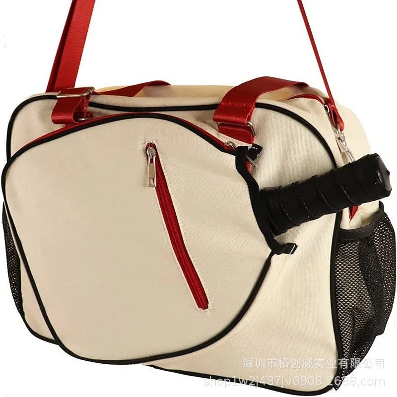 Sports Bag Large Capacity Zippered & Mesh Pockets