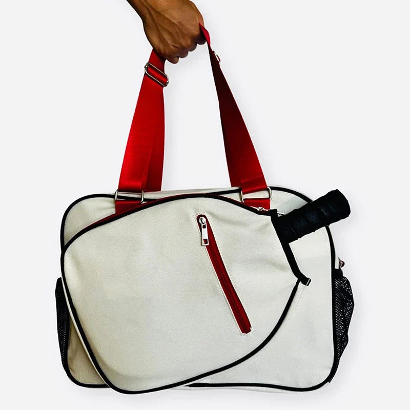 Sports Bag Large Capacity Zippered & Mesh Pockets