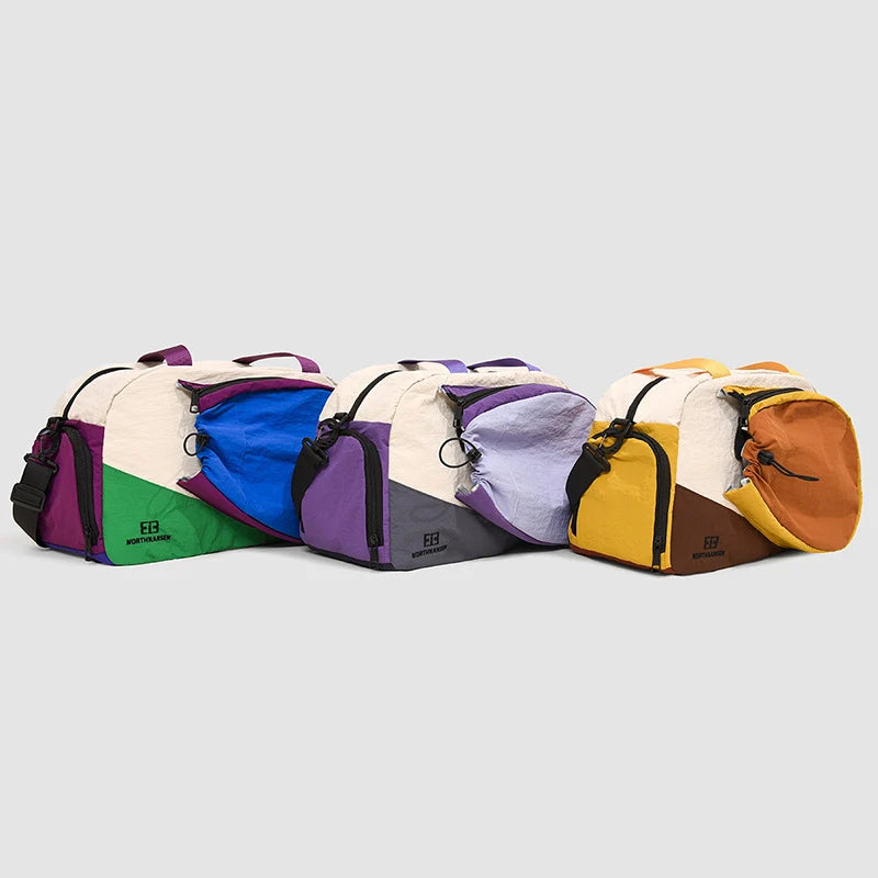 Sports Duffel Bag Water-Resistant Multiple Compartments