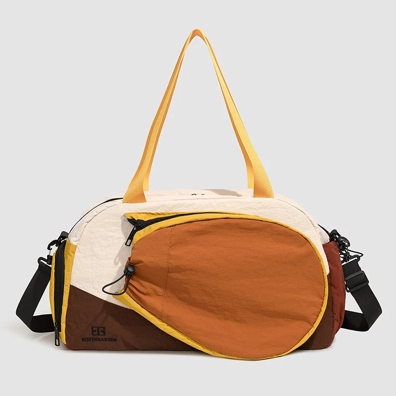 Sports Duffel Bag Water-Resistant Multiple Compartments