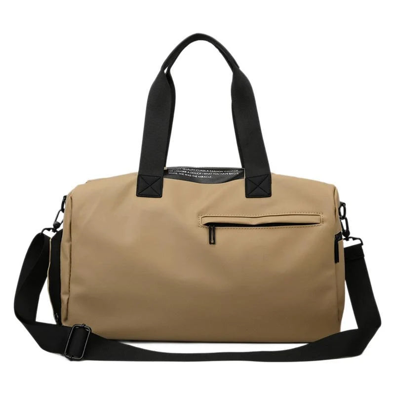 Sports Duffel Bag Water-Resistant Multiple Pockets & Adjustable Strap