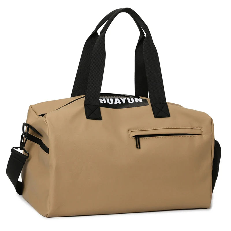 Sports Duffel Bag Water-Resistant Multiple Pockets & Adjustable Strap