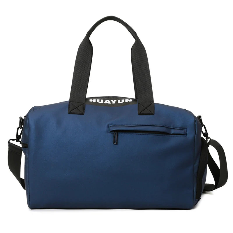 Sports Duffel Bag Water-Resistant Multiple Pockets & Adjustable Strap