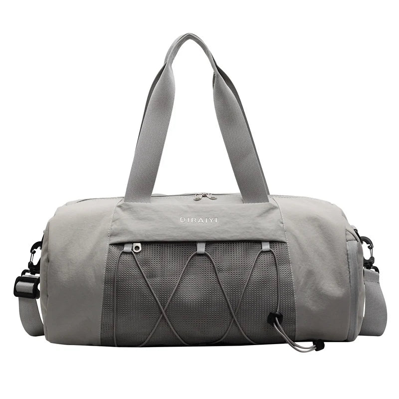 Sports Duffle Bag Large Capacity Durable Fabric Removable Strap