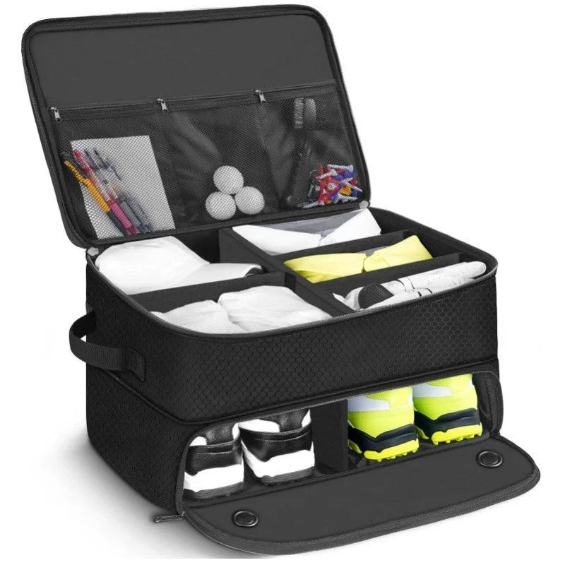 Sports Organizer Cube Adjustable Dividers Shoe Compartment Water-Resistant Fabric