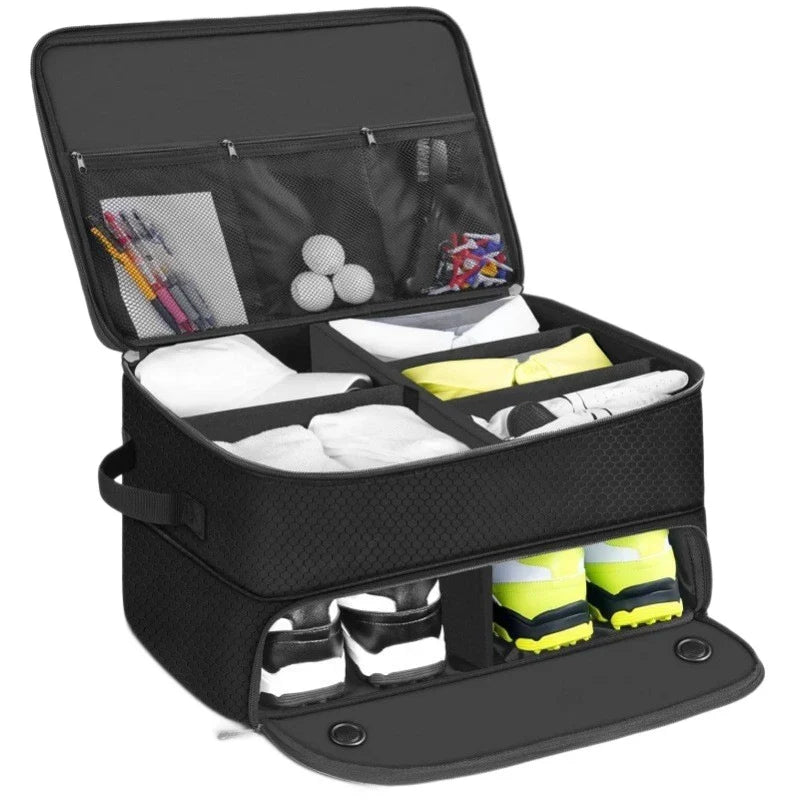 Sports Organizer Cube Adjustable Dividers Shoe Compartment Water-Resistant Fabric