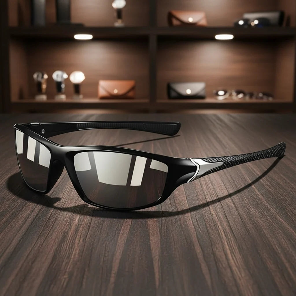 Sports Sunglasses Polarized Wraparound UV400 Protection Secure Fit