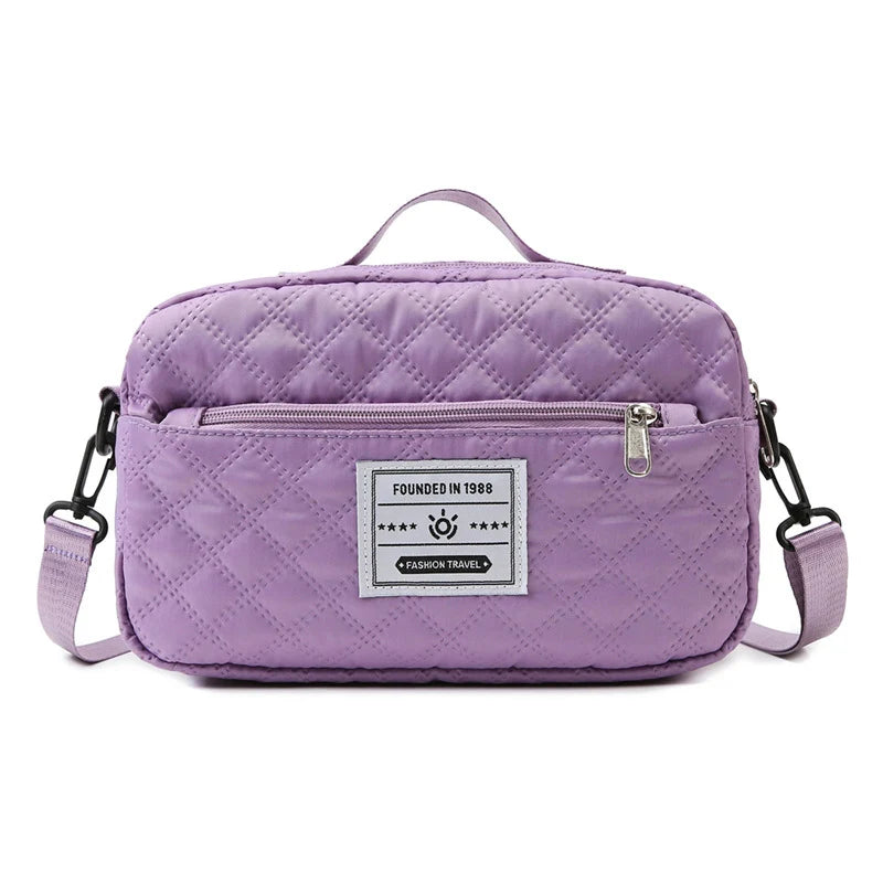 Sports Travel Bag Waterproof Spacious Quilted Detachable Strap
