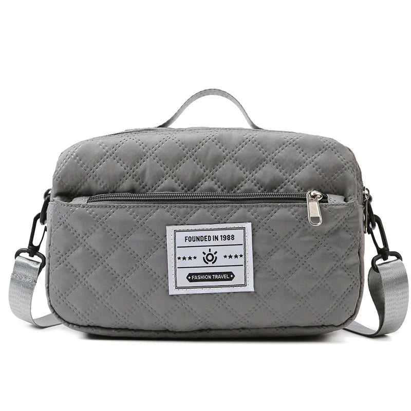 Sports Travel Bag Waterproof Spacious Quilted Detachable Strap