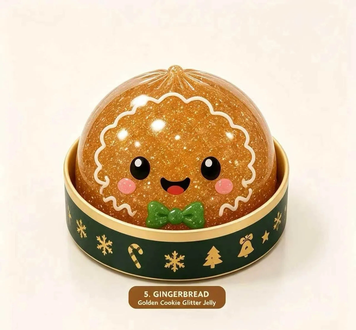 Squishy Toy Christmas Dumpling Design Stress Relief