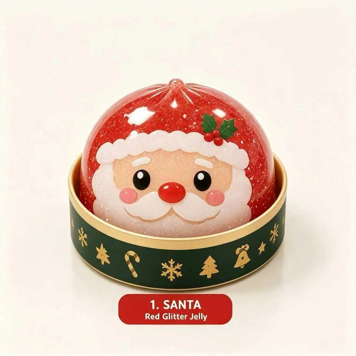 Squishy Toy Christmas Dumpling Design Stress Relief