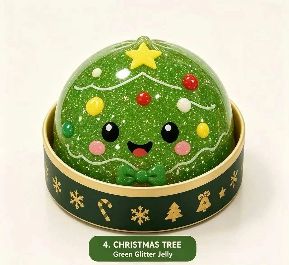 Squishy Toy Christmas Dumpling Design Stress Relief