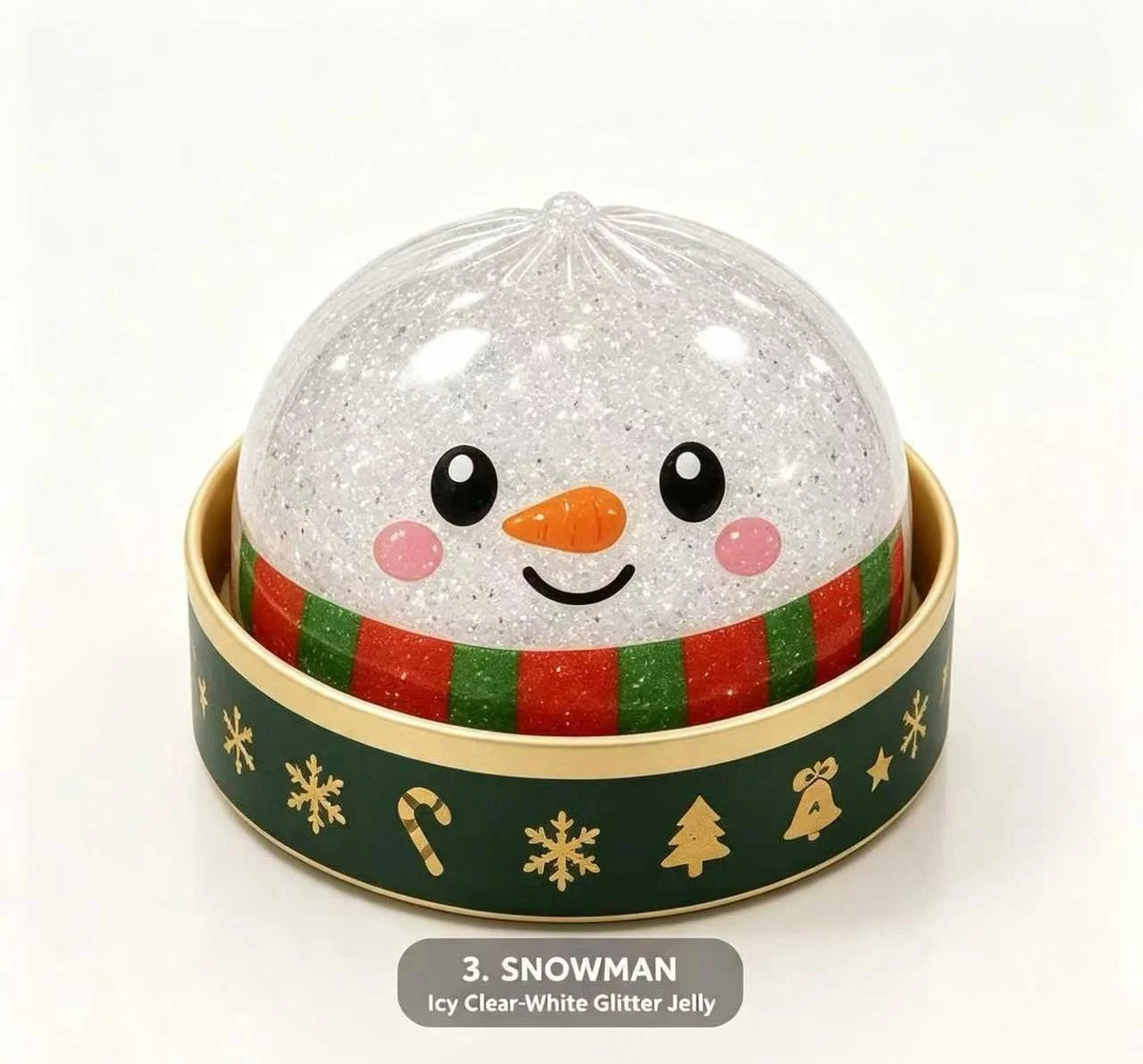 Squishy Toy Christmas Dumpling Design Stress Relief