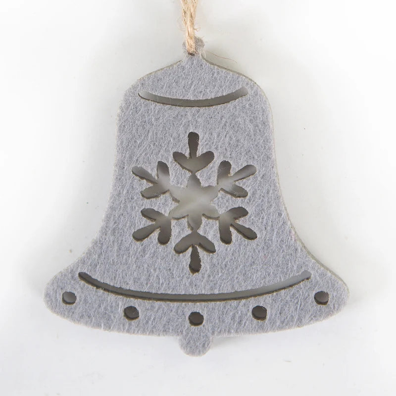Star Ornament Premium Felt Hanging Cord