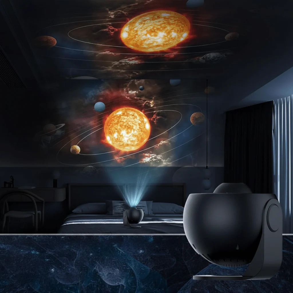 Star Projector HD 13 Interchangeable Discs 12-Hour Timer