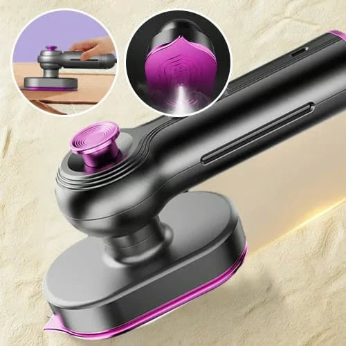Steam Iron Compact Portable 30-Second Heat-Up