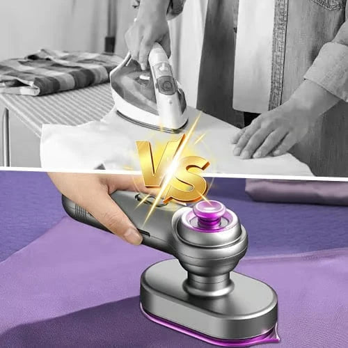 Steam Iron Compact Portable 30-Second Heat-Up