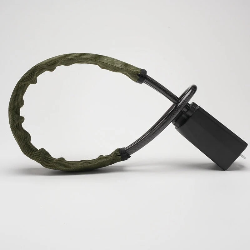 Steering Wheel Lock Braided Steel Seatbelt Anchor Design