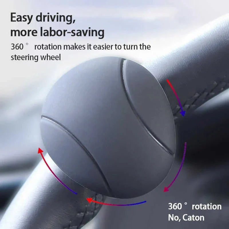 Steering Wheel Spinner Knob Ergonomic Grip 360° Rotation