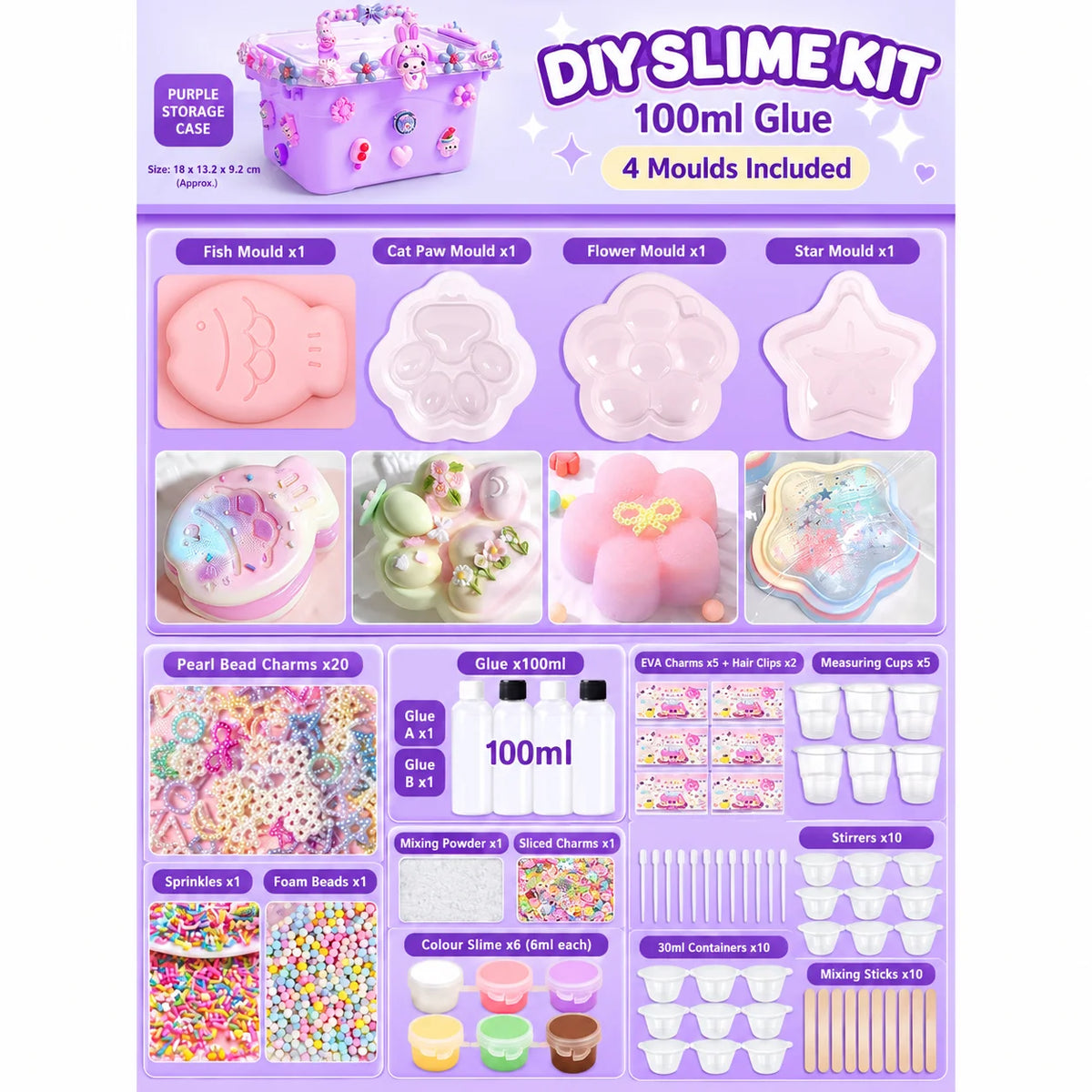 Stress Ball Making Kit DIY Sensory Craft for Kids