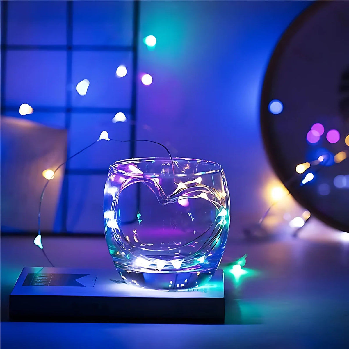 String Lights Flexible Wire Waterproof Set of 100