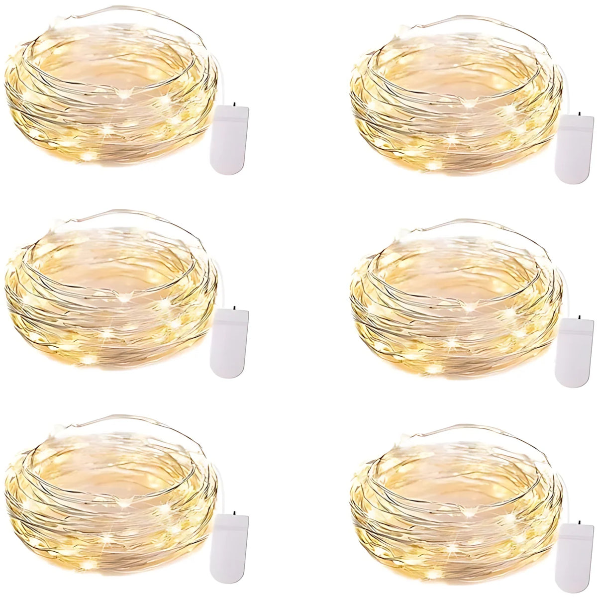 String Lights Flexible Wire Waterproof Set of 100