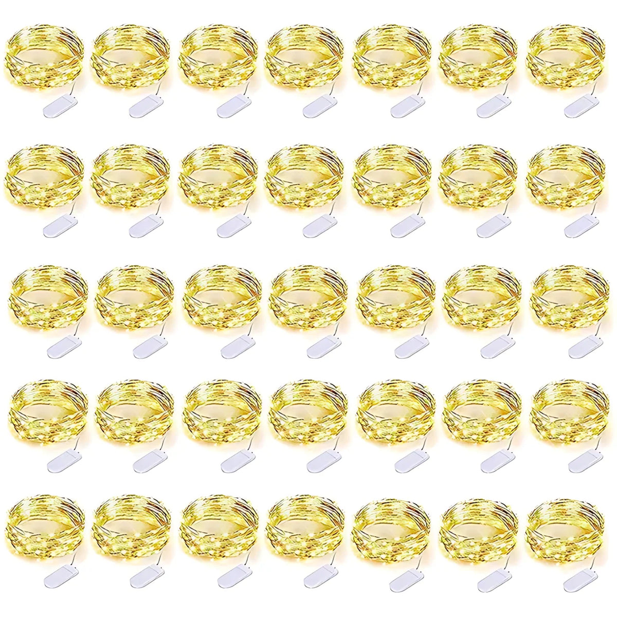 String Lights Flexible Wire Waterproof Set of 100