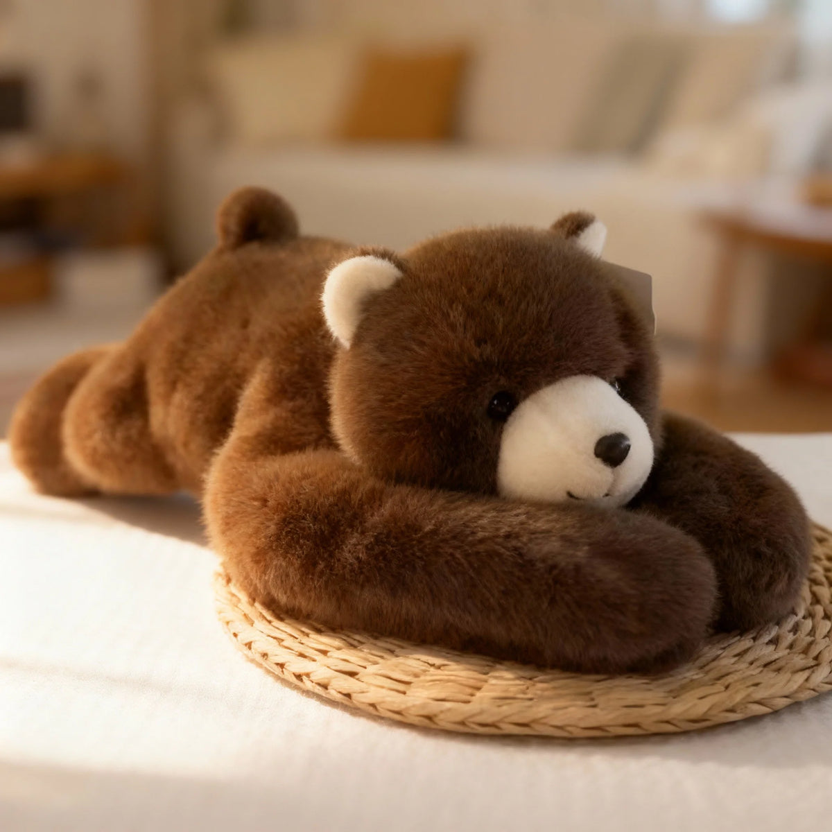 Stuffed Animal Ultra-Soft Faux Fur Long Arms 18 Inch