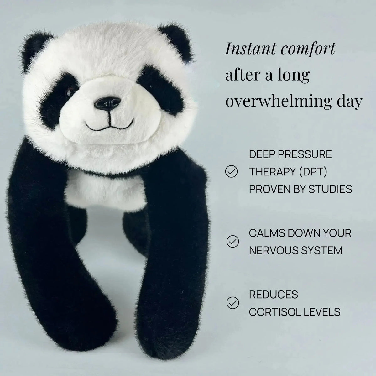 Stuffed Animal Ultra-Soft Faux Fur Long Arms 18 Inch