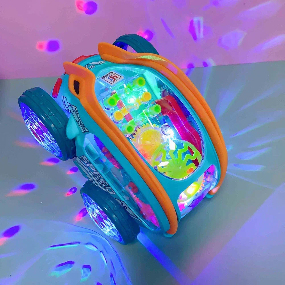 Stunt Car Rechargeable 360-Degree Flips & Multicolor LED