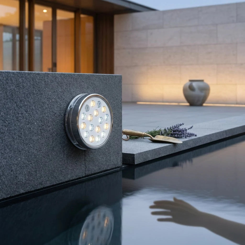Submersible Pool Light Color-Changing Remote-Controlled IP68