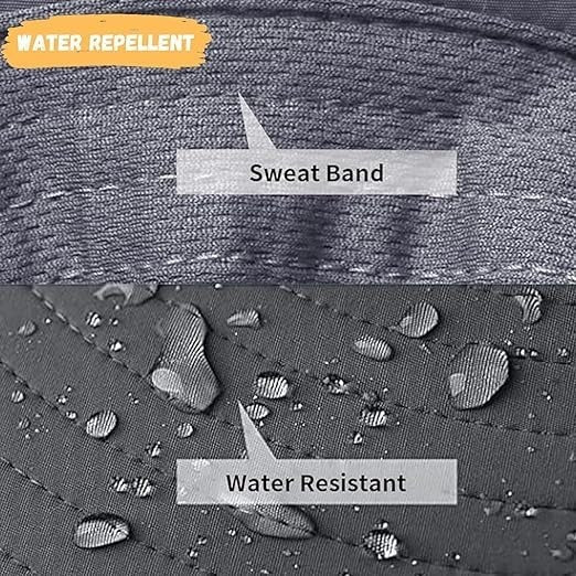 Sun Hat Dual Cooling Fans Solar & USB Rechargeable