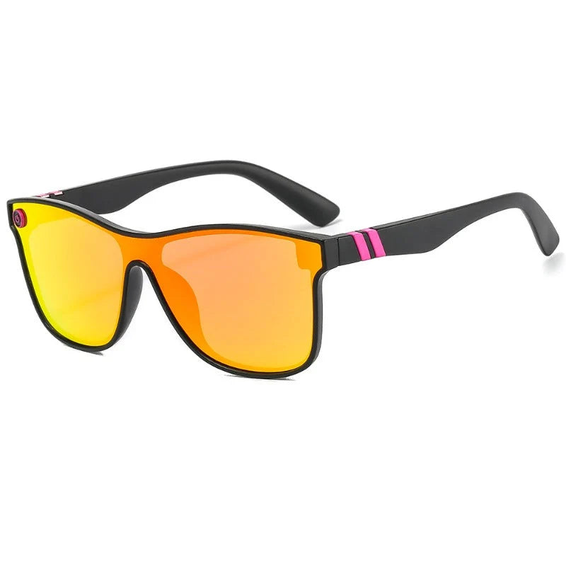 Sunglasses Square Flat-Top Polarized UV400 Protection