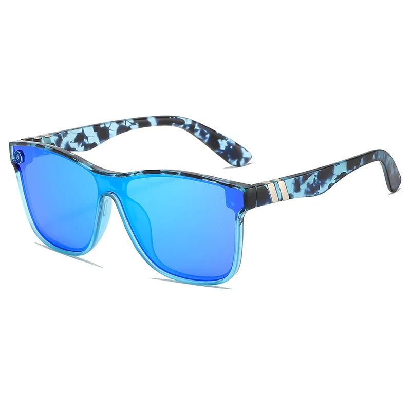 Sunglasses Square Flat-Top Polarized UV400 Protection