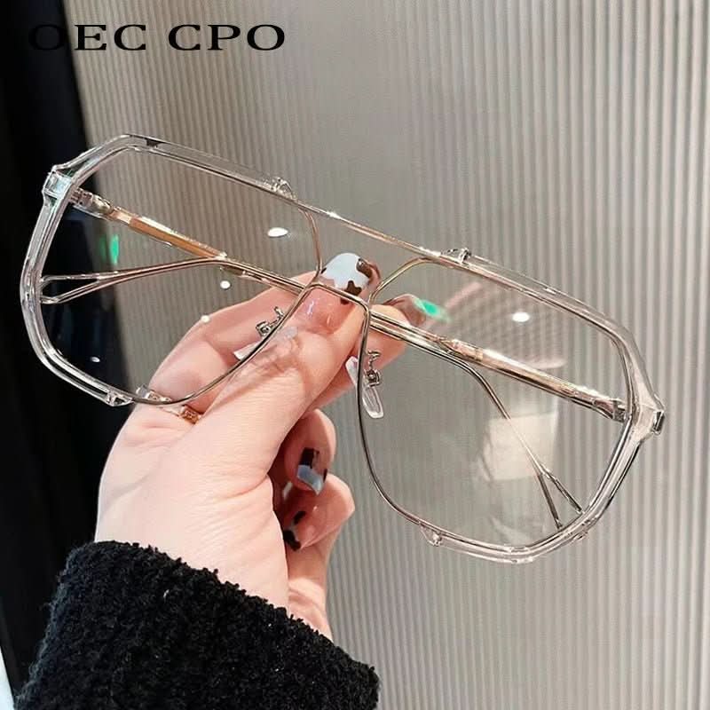 Sunglasses Square Frame Photochromic UV400 Lenses