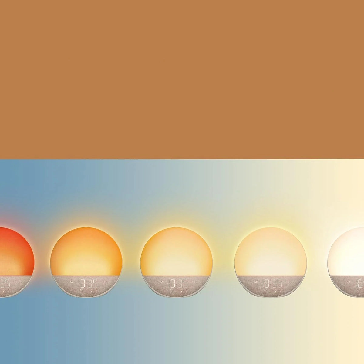 Sunrise Alarm Clock Gradual Sunrise & Sunset Dimming