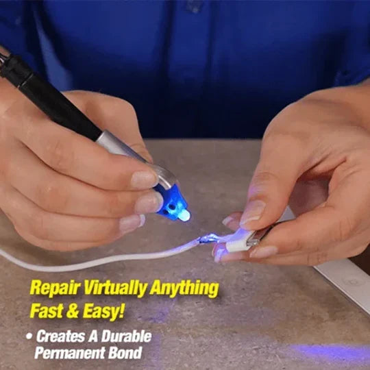 Super Glue Pen UV Light Instant Cure