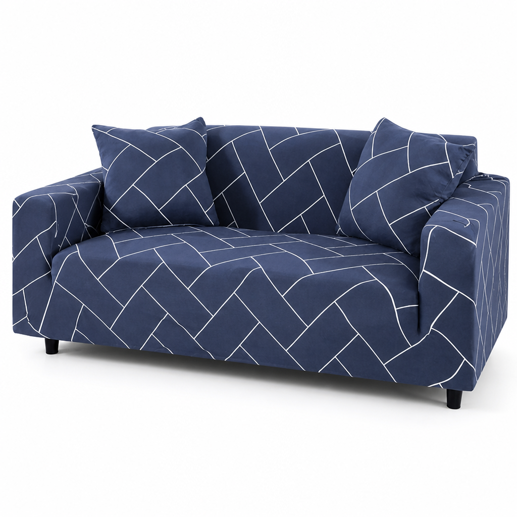Super-Stretch Non-Slip Polyester Sofa Cover (Fits 1–4 Seaters)