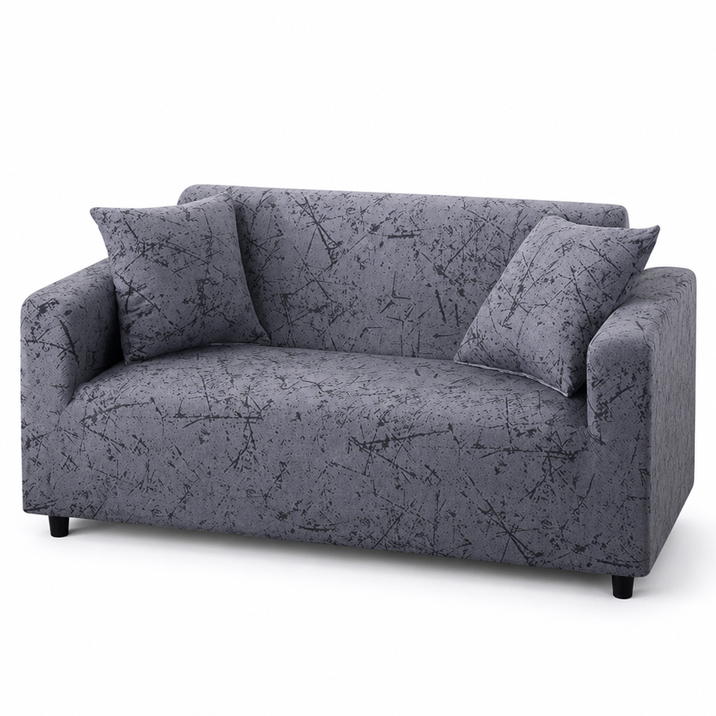 Super-Stretch Non-Slip Polyester Sofa Cover (Fits 1–4 Seaters)