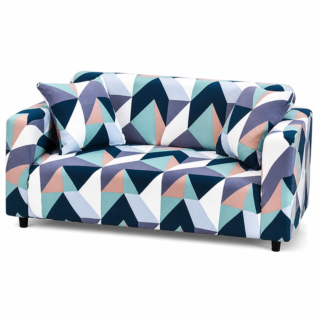 Super-Stretch Non-Slip Polyester Sofa Cover (Fits 1–4 Seaters)
