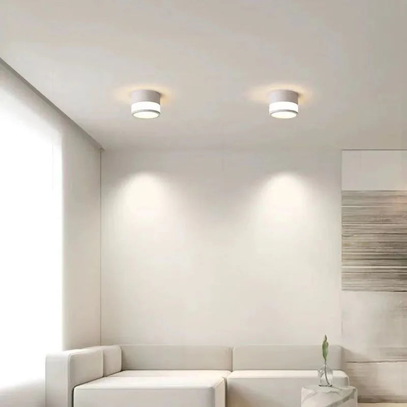 Surface LED Downlight Tight Beam No Ceiling Cut
