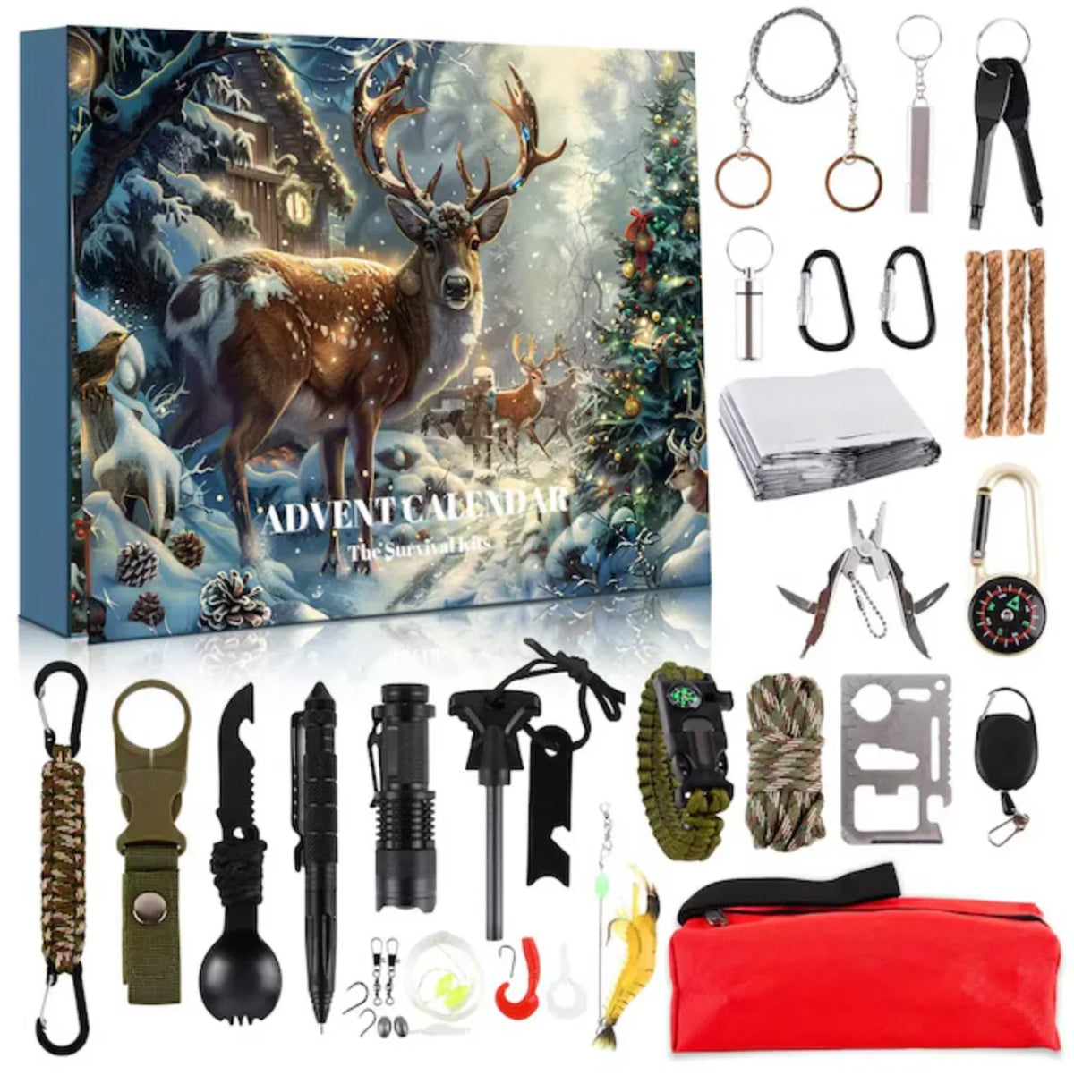 Survival Kit 24-Piece Advent Calendar Compactav电影